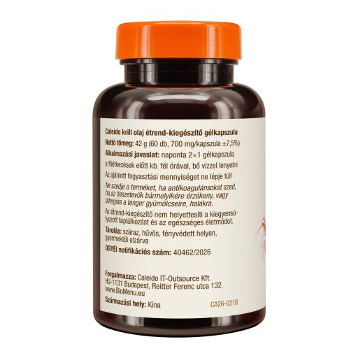 Caleido kapsułki żelowe z olejem z kryla, 60 szt.
