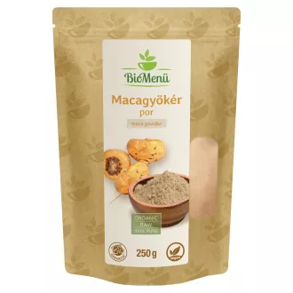   BioMenü BIO MACAGYÖKÉR por 250 g KÖZEL A LEJÁRAT DÁTUMÁHOZ