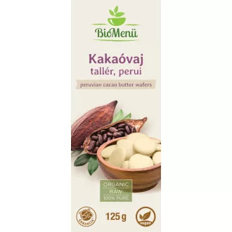BioMenü ekologiczne tabliczki masła kakaowego peruwiańskiego 125 g obraz produktu