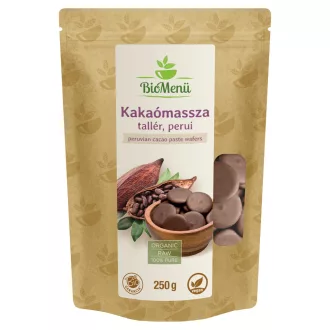   BioMenü ekologiczne tabliczki masy kakaowej peruwiańskiej 250 g BLISKI DATY WAŻNOŚCI