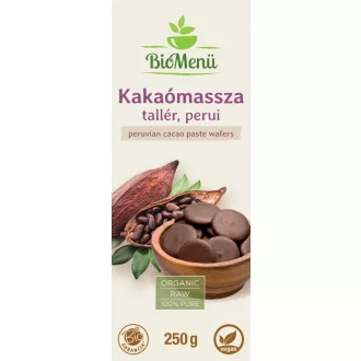   BioMenü ekologiczne tabliczki masy kakaowej peruwiańskiej 250 g BLISKI DATY WAŻNOŚCI