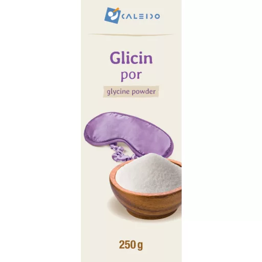 Caleido glicyna w proszku 250 g etykieta
