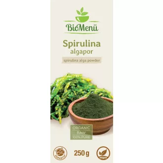 BioMenü proszek z alg spirulina bio 250 g obraz produktu