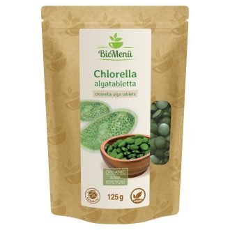 BioMenü ekologiczne tabletki z algami chlorella 125 g obraz produktu