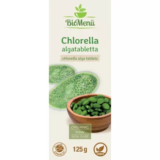 BioMenü ekologiczne tabletki z algami chlorella 125 g obraz produktu