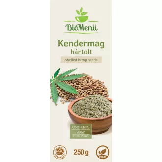 BioMenü organiczne nasiona konopi łuskane 250 g obraz produktu