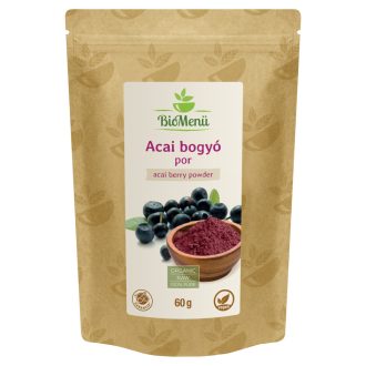 BioMenü proszek z jagód acai bio 60 g obraz produktu