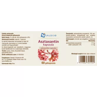 Caleido kapsułki żelowe z astaksantyną 60 szt. obraz produktu