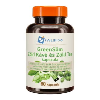 Caleido greenslim zielona kawa i zielona herbata kapsułki 60 szt. obraz produktu