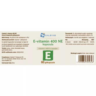 Caleido witamina E 400 ne kapsułki żelowe 60 szt. obraz produktu