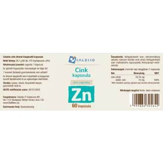 Caleido kapsułki z cynkiem 60 szt. obraz produktu