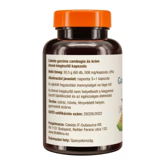 Caleido garcinia cambogia + chrom kapsułki 60 szt. obraz produktu