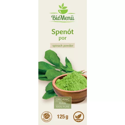 BioMenü proszek ze szpinaku bio 125 g BLISKI DATY WAŻNOŚCI
