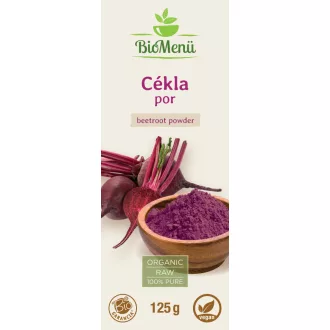 BioMenü proszek z ekologicznej buraki 125 g obraz produktu
