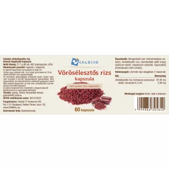 Caleido kapsułki z czerwonymi drożdżami ryżowymi 60 szt. obraz produktu