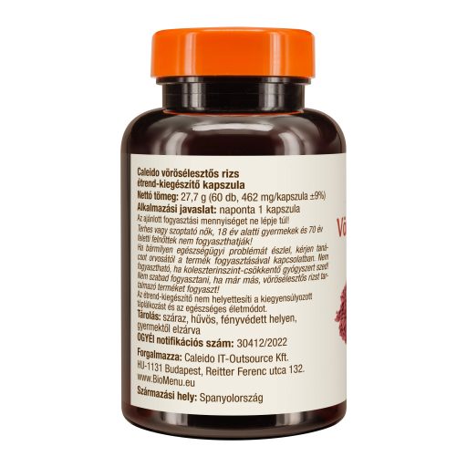 Caleido kapsułki z czerwonymi drożdżami ryżowymi 60 szt.