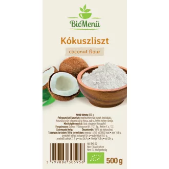 BioMenü organiczna mąka kokosowa 500 g obraz produktu