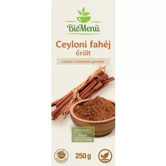 BioMenü mielony ekologiczny cynamon cejloński 250 g obraz produktu