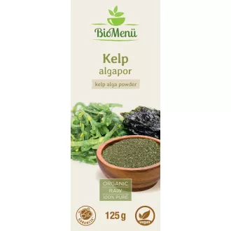 BioMenü ekologiczne mączka z wodorostów kelp 125 g obraz produktu