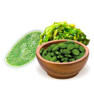BioMenü ekologiczne tabletki z algami chlorella i spirulina 125 g obraz produktu
