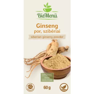 BioMenü bio żeń-szeń syberyjski w proszku 60 g obraz produktu