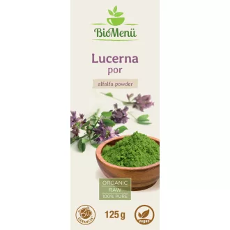 BioMenü proszek z lucerny ekologicznej 125 g obraz produktu