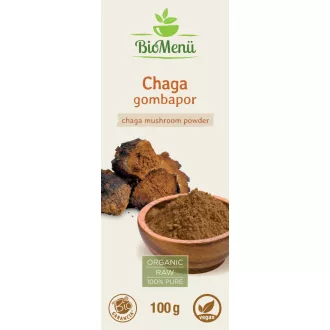 BioMenü ekologiczne proszek z grzyba chaga 100 g obraz produktu