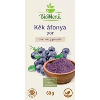 BioMenü ekologiczne mączka z jagód borówki amerykańskiej 60 g obraz produktu