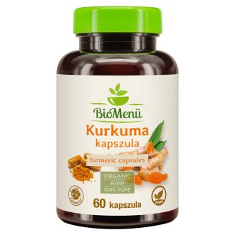 BioMenü kapsułki z kurkumą ekologiczna 60 szt. obraz produktu