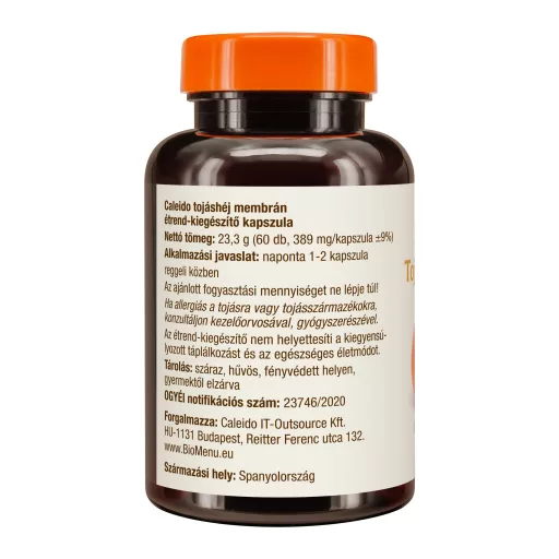 Caleido kapsułki z błoną jajeczną 60 szt. zdjęcie produktu po lewej