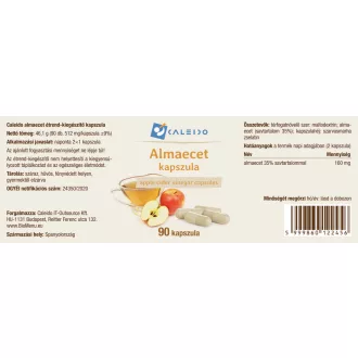 Caleido kapsułki z octem jabłkowym 90 szt. obraz produktu