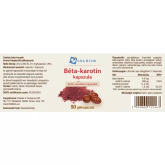 Caleido kapsułki żelowe z beta-karotenem 90 szt. obraz produktu