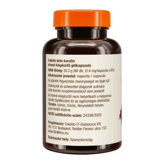 Caleido kapsułki żelowe z beta-karotenem 90 szt. obraz produktu