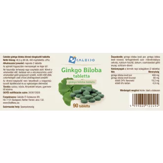 Caleido ginkgo biloba tabletki 90 szt. obraz produktu