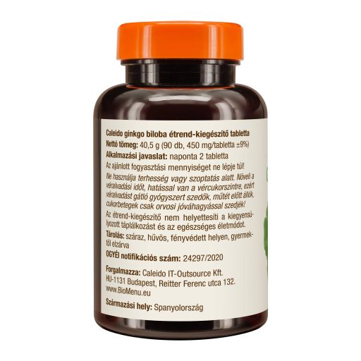 Caleido ginkgo biloba tabletki 90 szt.