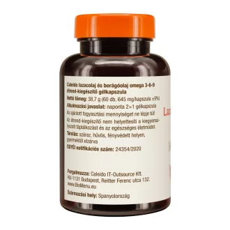Caleido kwas linolowy + olej z ogórecznika omega 3-6-9 kapsułki żelowe 60 szt. obraz produktu