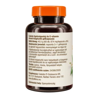 Caleido olej z wiesiołka + witamina E kapsułki żelowe 60 szt. obraz produktu