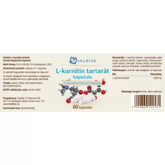 Caleido kapsułki z winianem L-karnityny, 60 szt. obraz produktu