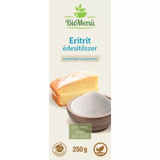 BioMenü ekologiczne słodzik erytrytol 250 g obraz produktu