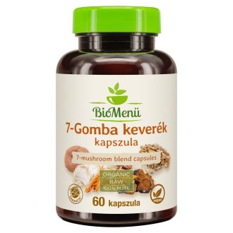 BioMenü mieszanka 7 grzybów bio w kapsułkach 60 szt. obraz produktu