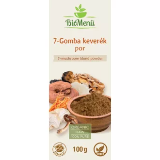 BioMenü mieszanka 7 grzybów bio w proszku 100 g obraz produktu