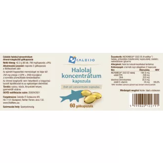 Caleido koncentrat oleju rybiego kapsułki żelowe 60 szt. obraz produktu