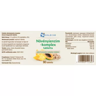 Caleido tabletki z kompleksem enzymów roślinnych 90 szt. obraz produktu