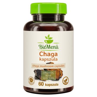 BioMenü ekologiczne kapsułki z grzybem chaga 60 szt. obraz produktu