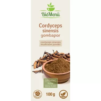 BioMenü ekologiczne proszek z grzybami cordyceps sinensis 100 g obraz produktu
