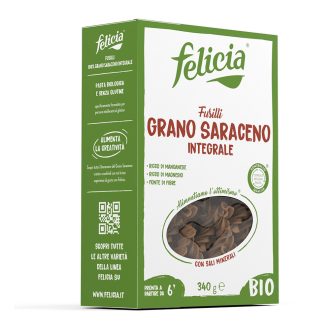   Felicia bezglutenowy makaron fusilli z kaszy gryczanej bio 250 g