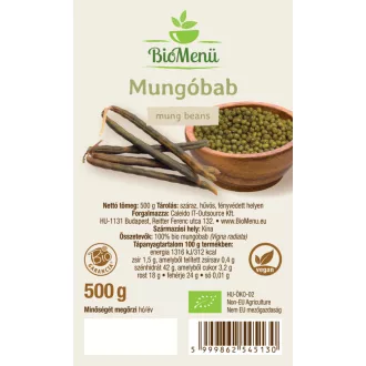 BioMenü fasola mungo ekologiczna 500 g obraz produktu