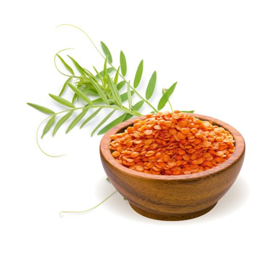 BioMenü soczewica czerwona ekologiczna 500 g tworzywo