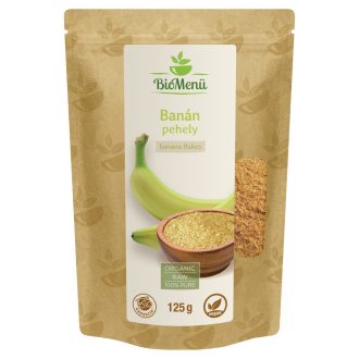 BioMenü ekologiczne płatki bananowe 125 g obraz produktu
