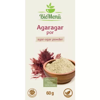 BioMenü proszek agaragar bio 60 g obraz produktu